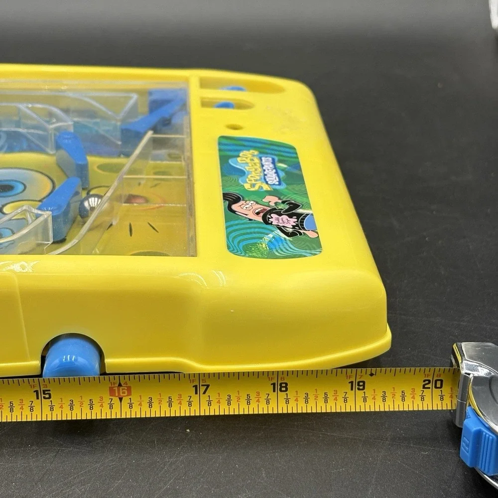 Vtg 2004 SpongeBob SquarePants Pinball Alley Tabletop Game Works